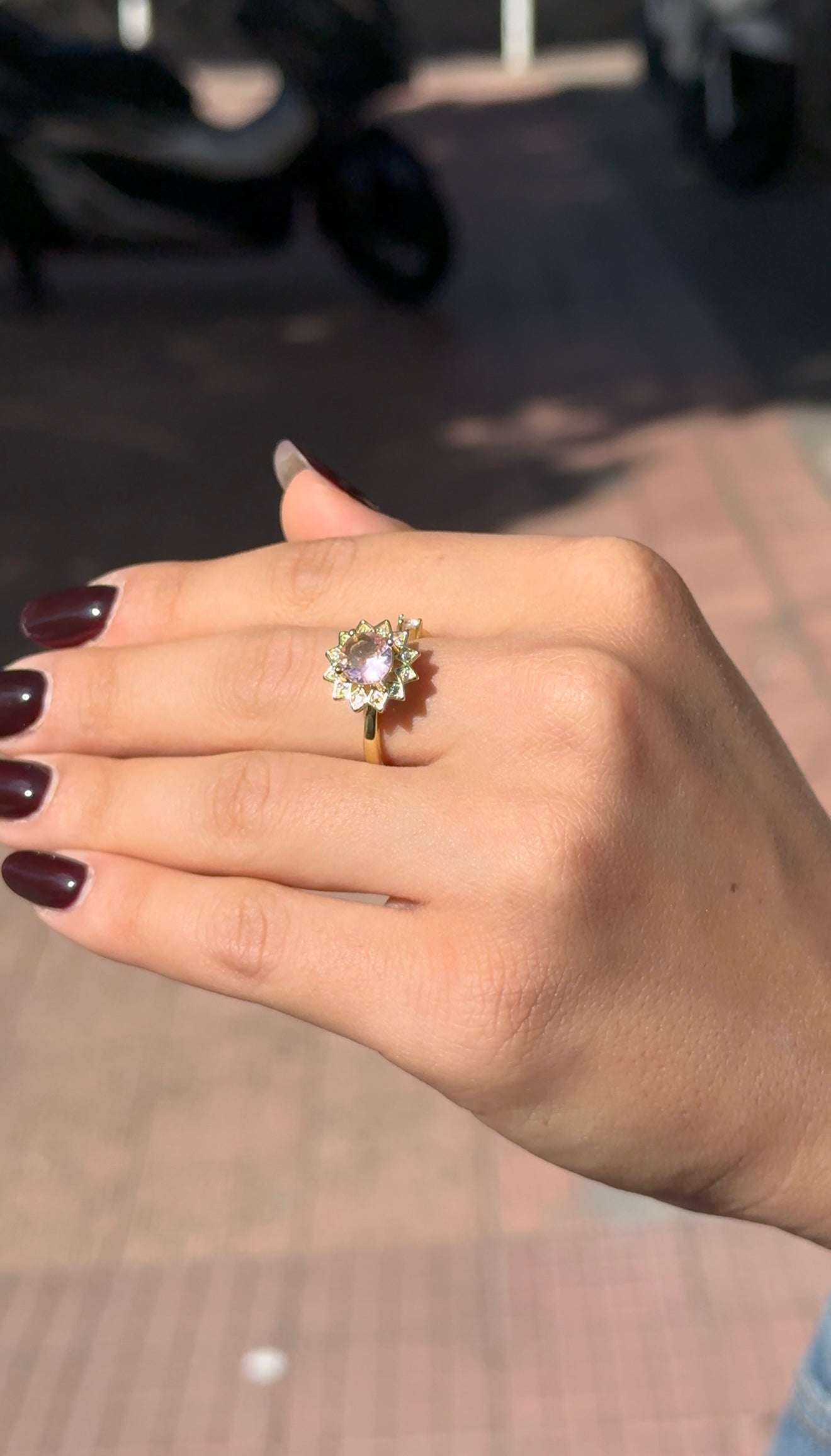 Anello “Spinner Flower”